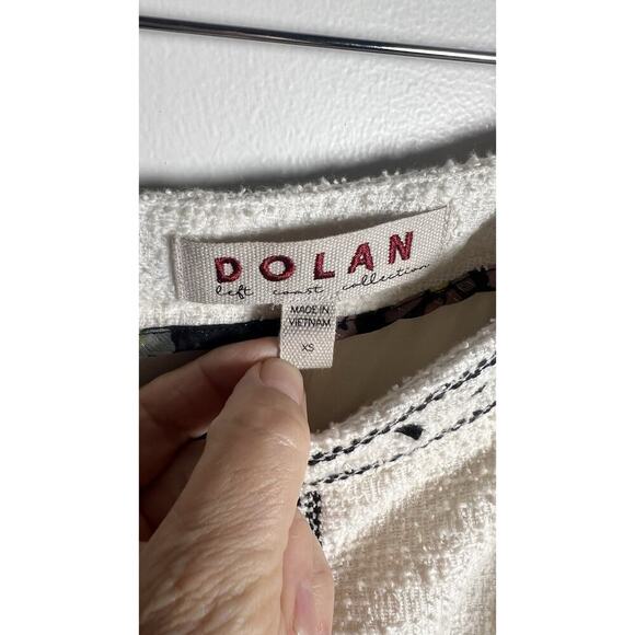 Anthropologie X Dolan Left Coast Tulley Textured Cream Mini Skirt Size XS NEW - Picture 7 of 11